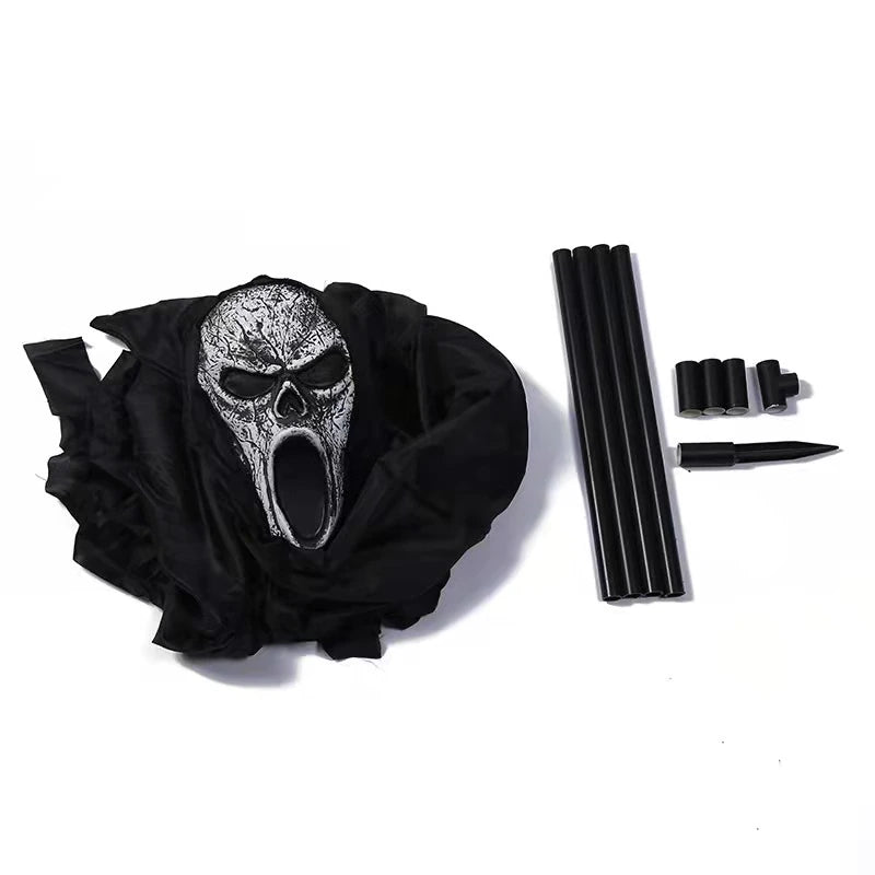 Garden Ghostface Scream Scarecrow