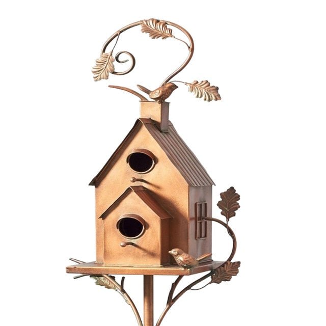 Attractive Birdhouse Garden Stake - jackbecks