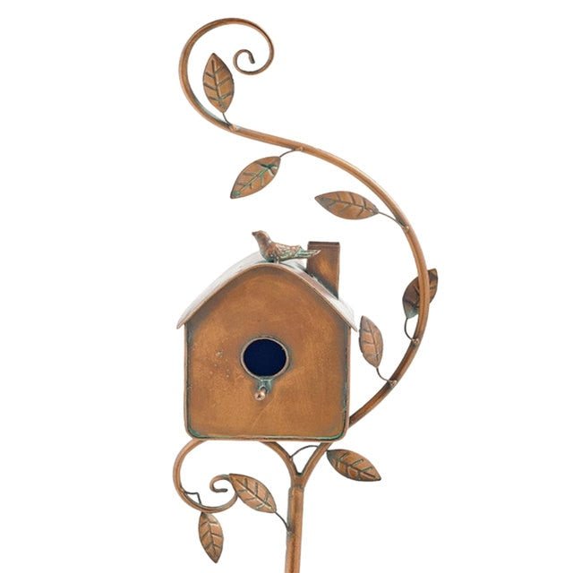 Attractive Birdhouse Garden Stake - jackbecks