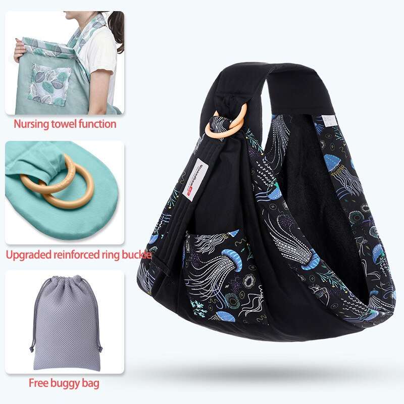 BabySling - Easy Pain-Free Snap-On Baby Sling Carrier - jackbecks