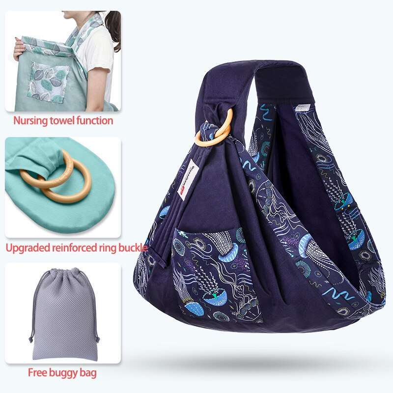 BabySling - Easy Pain-Free Snap-On Baby Sling Carrier - jackbecks