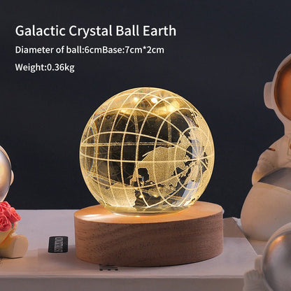 3D Galatic Crystal LED Ball - jackbecks