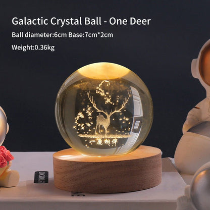 3D Galatic Crystal LED Ball - jackbecks