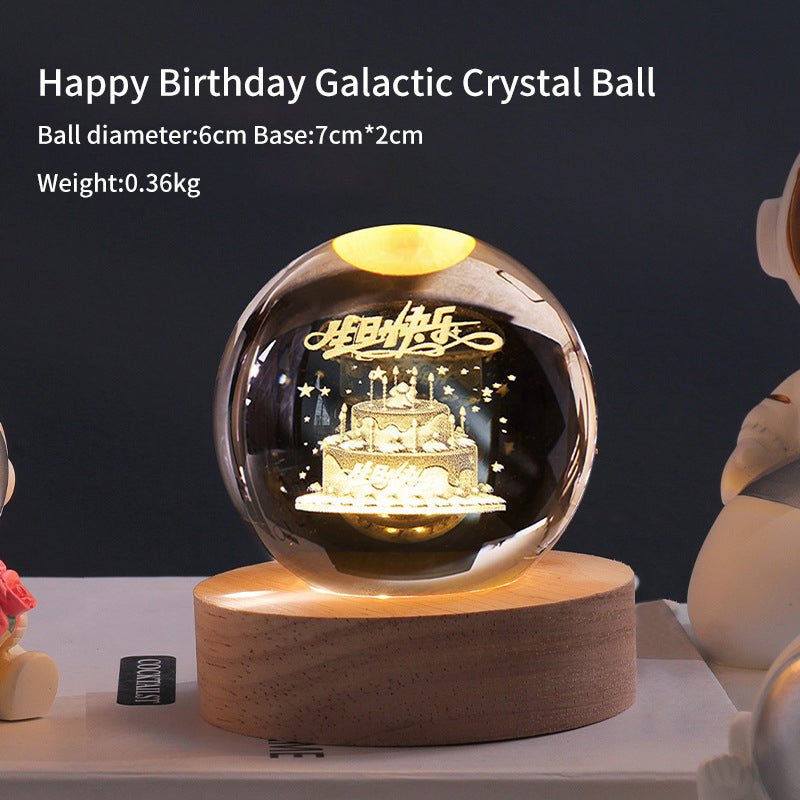 3D Galatic Crystal LED Ball - jackbecks