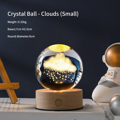 3D Galatic Crystal LED Ball - jackbecks