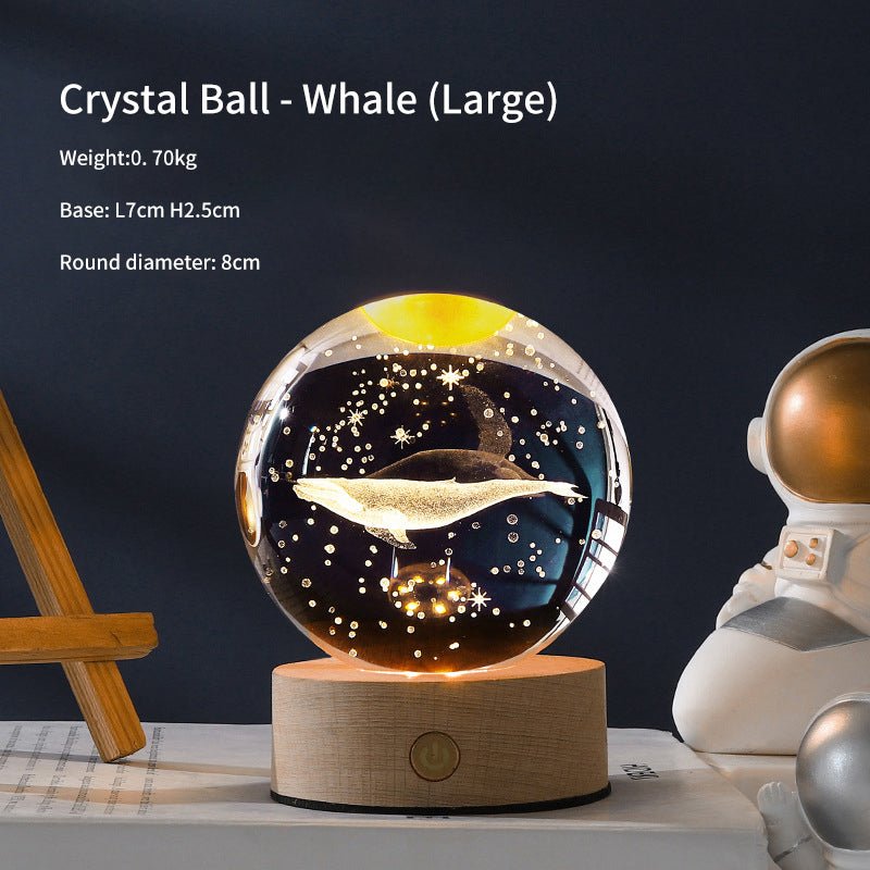 3D Galatic Crystal LED Ball - jackbecks