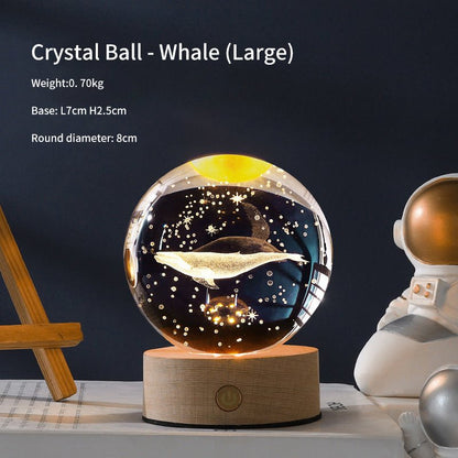 3D Galatic Crystal LED Ball - jackbecks