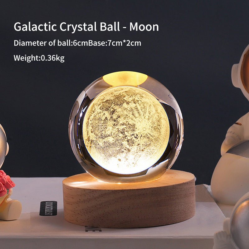 3D Galatic Crystal LED Ball - jackbecks