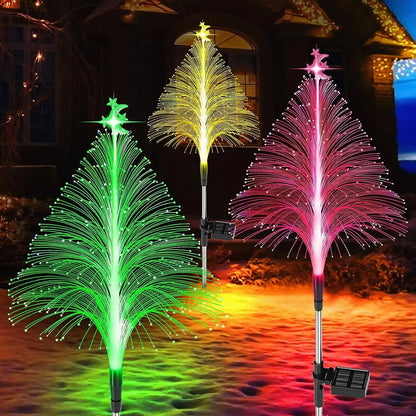 SolarFlare - 7 Color Changing Solar Christmas Trees Lights