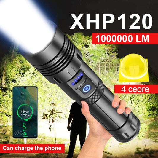 FlashBolt - Rechargeable Tactical Laser Flashlight