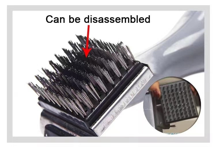 GRILL STEAM CLEANING BARBECUE BRUSH