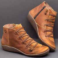 Thumbnail for Vintage casual short ankle boots