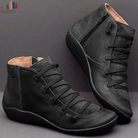 Thumbnail for Vintage casual short ankle boots