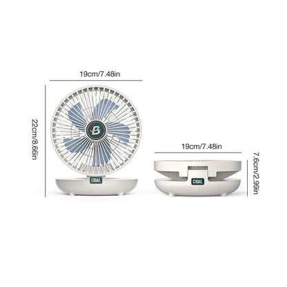 CoolBreezeX™ - The Ultimate USB Charging Mini Fan for All Your Cooling Needs! 💨🌀✨