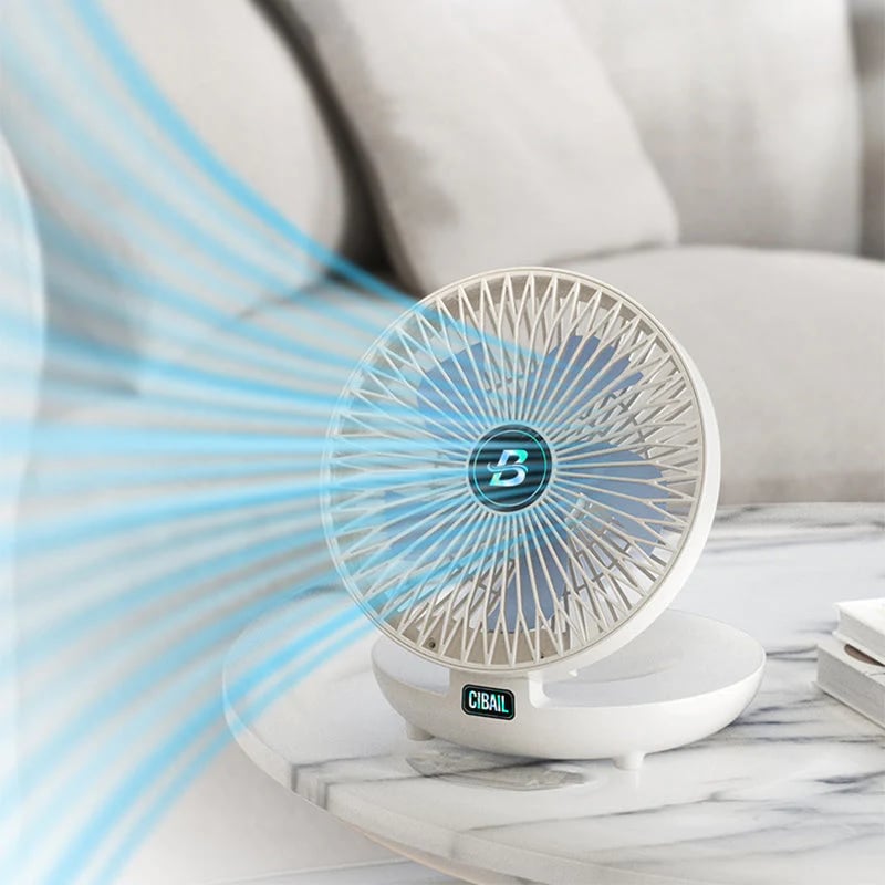 CoolBreezeX™ - The Ultimate USB Charging Mini Fan for All Your Cooling Needs! 💨🌀✨